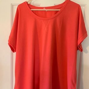 Never worn short sleeve sweatshirt